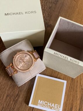 Michael Kors Rose Gold Watch